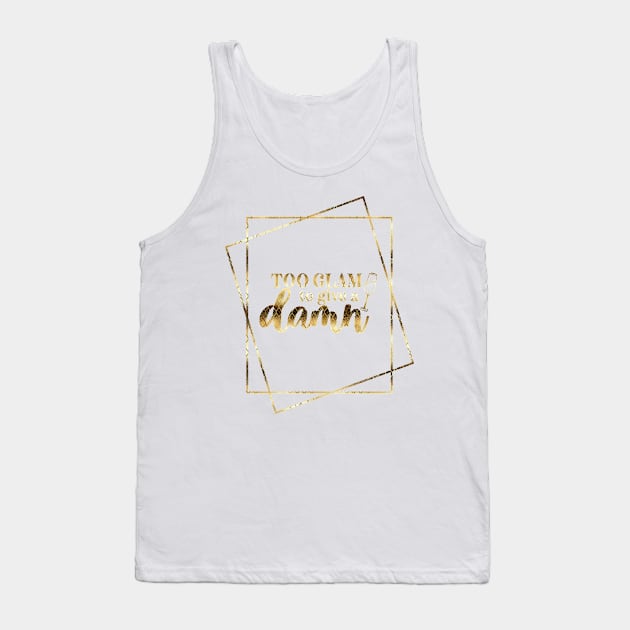 Too Glam Tank Top by Amanda Jane